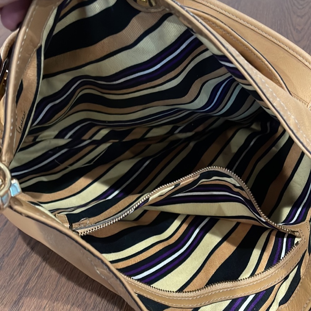 Gucci Tan Leather Hobo - Picture 5 of 12